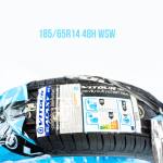 2 185/65R14 VITOUR GALAXY R1 86H 400AA - Whitewall Tires - Single Tire