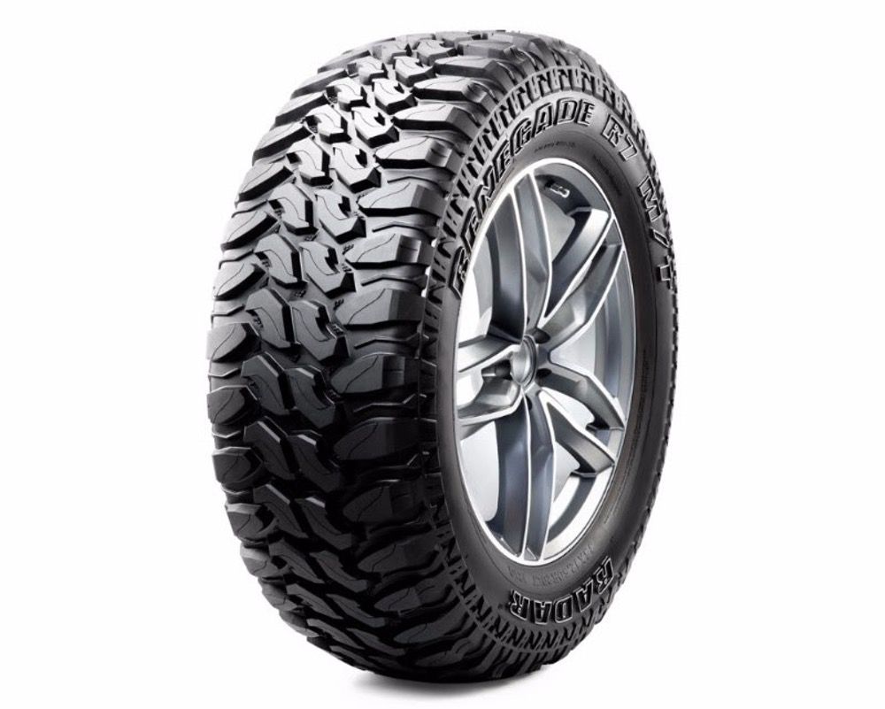 LT35X12.50R17 RADAR RENEGADE R7 M/T 10PLY 125Q M+S OWL - Ninja Tire