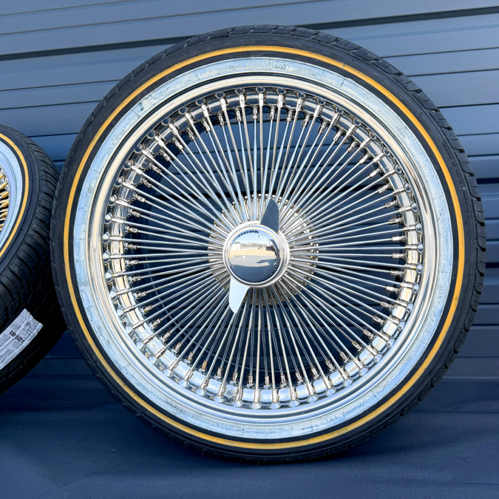 20” Wire Wheels | Chrome, Gold & Custom Spoke Rims - Ninja Tire