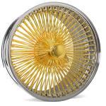 20x8--wire-wheels-FWD-offset-Gold-Center-chrome-lip-final 15x7 FWD 100 Spoke Wire Wheels – Gold Center with Chrome Lip | Set of 4