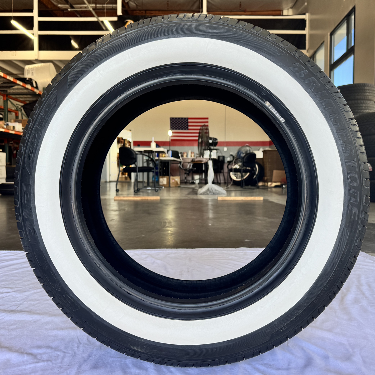 185-65-15-whitewall-tires-front 185/65R15 Whitewall Tires – 1.5 Inch Custom Handmade in USA | Single