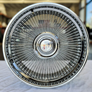 22x9-forged-wire-wheels-direct-bolt-wire-wheels-2 22x9” Forged Wire Wheels – Chrome Direct Bolt with Floating Cap | Premium Luxury Finish