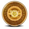 13-inch-wire-wheels-100-spoke-reverse-all-gold-wire-wheels-side 14x7” All Gold Wire Wheels – 100 Spoke Straight Lace front side
