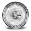 17x8-luxor-wire-wheels-100-spoke-fwd-chrome-2 17x8” Luxor Wire Wheels – 100 Spoke Straight Lace | Chrome Finish | FWD Offset | Set of 4