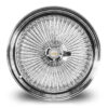 20x8-luxor-wire-wheels-150-spoke-chrome-standard-1 20x8 Luxor Chrome Wire Wheel – 150 Spoke, Standard Offset, Straight Lace