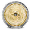 22x8-luxor-wire-wheels-gold-center-150-spoke-standard-offset-3 22x8 Luxor Wire Wheel – Gold Center, 150 Spoke, Standard Offset