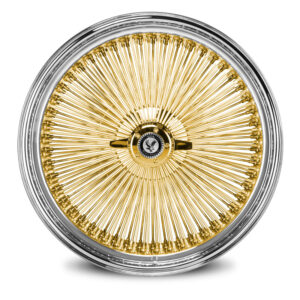 22x8-luxor-wire-wheels-gold-center-150-spoke-standard-offset-3 22x8 Luxor Wire Wheel – Gold Center, 150 Spoke, Standard Offset
