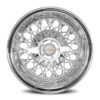 60-spoke-tripple-cross-lace-reverse-wire-wheels-ninja-tire-front 14x7 Luxor Wire Wheels – 60 Spoke Triple Cross Lace – All Chrome – Reverse Offset