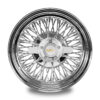 LUXOR-72SPOKE-CROSS-STANDARD-CHROME-01 13x7” Chrome Wire Wheels – 72 Spoke Cross Lace | Standard Offset | Lowrider Style