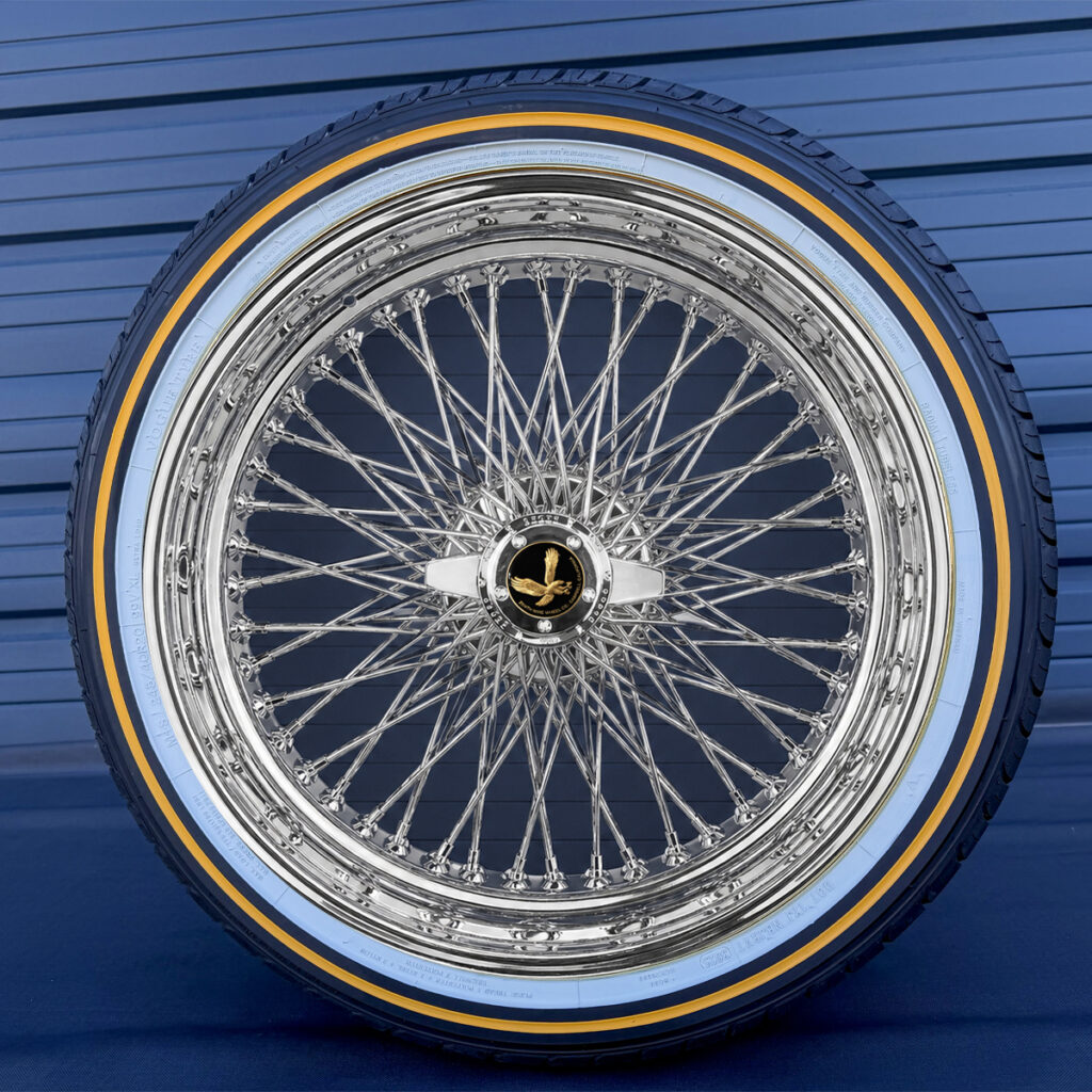20” Wire Wheels | Chrome, Gold & Custom Spoke Rims - Ninja Tire