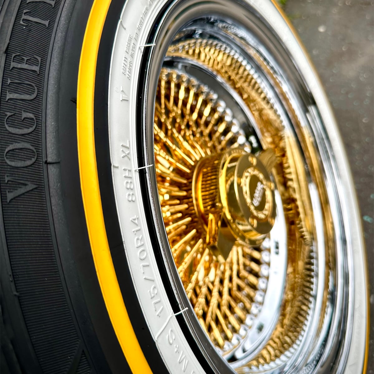 Luxor Wire Wheels - Ninja Tire