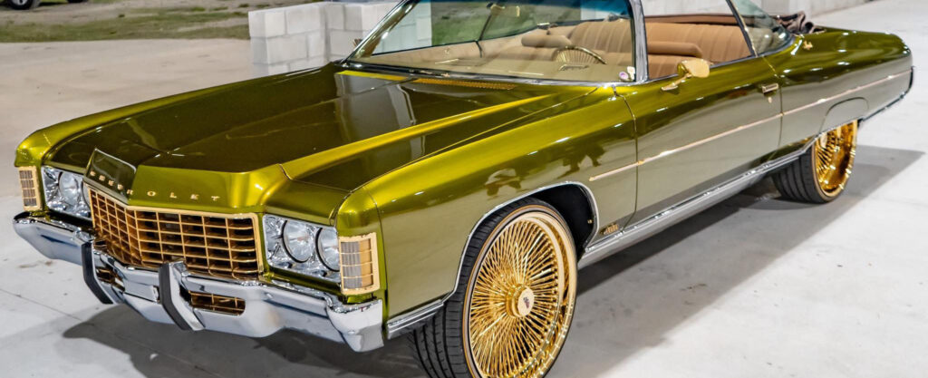 24k gold wire wheels california usa