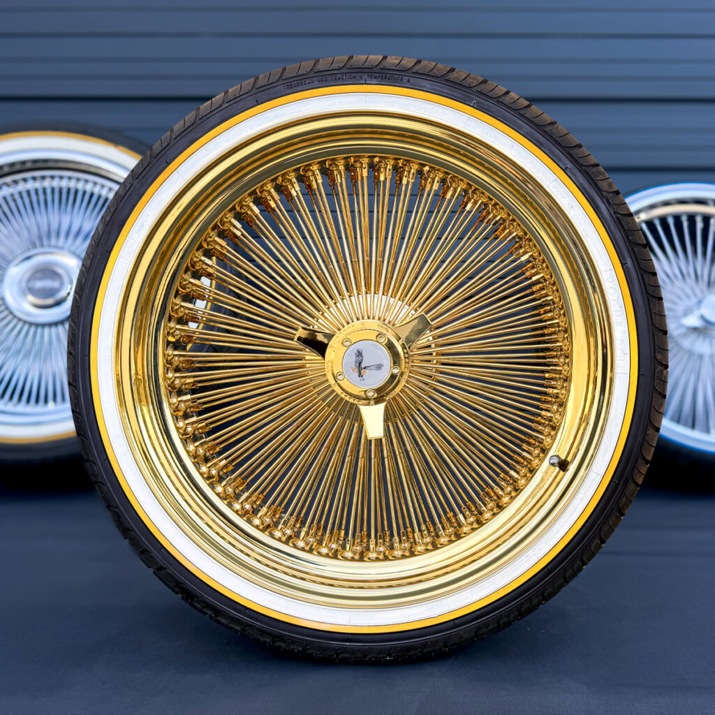 22 Inch Wire Rims 22” Wire Wheels | Chrome, Gold & Spoke Rims - Ninja Tire