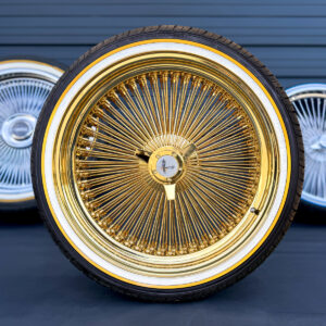 22x8-wire-wheels-24k-california-yellow-gold-vogue-tires-package 22x8" pure California 24k Yellow Gold wire wheels