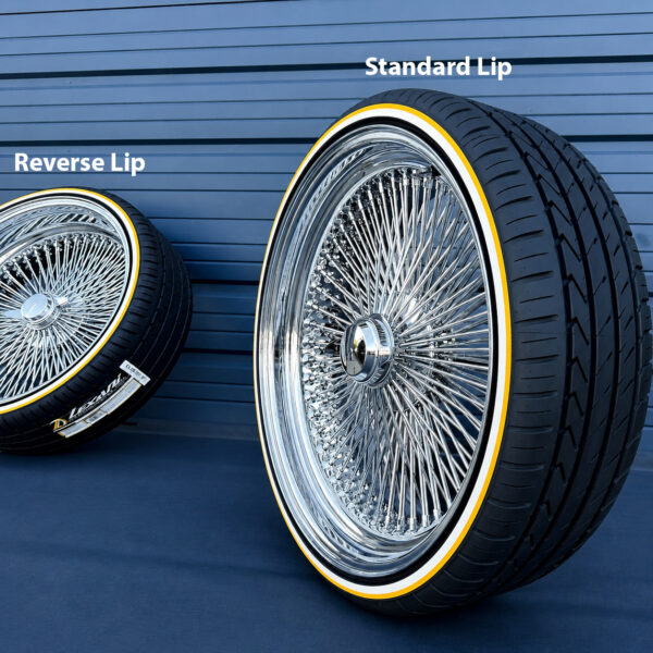 24x10" staggered wire wheels standard and reverse offset with deep dish complete package