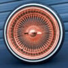 17x9-reverse-rose-gold-100-spoke-wire-wheels-with-205-45-17-custom-true-whitewall-tires-front-view rose gold wire wheels featuring 2-bar smooth rose gold