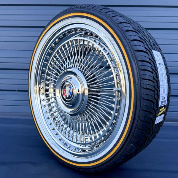 20x9 forged wire wheels with buick floating cap