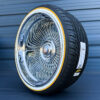 22x10-chrome-forged-wire-wheels-bolt-on-with-buick-floating-cap 22x10 forged chrome wire wheel with buick floating cap