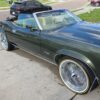 1973 Mercury Cougar XR-7 on 20x8 chrome 150-spoke wire wheels