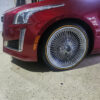 2015 Cadillac CTS with 20-inch chrome wire wheels and Vogue Tires